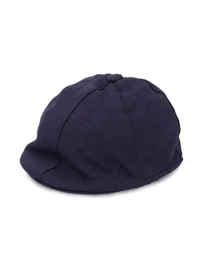 Le Bebé Enfant Babies' Baker-boy Hat In Blue