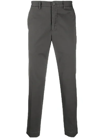 Incotex Slim Fit Trousers In Grey