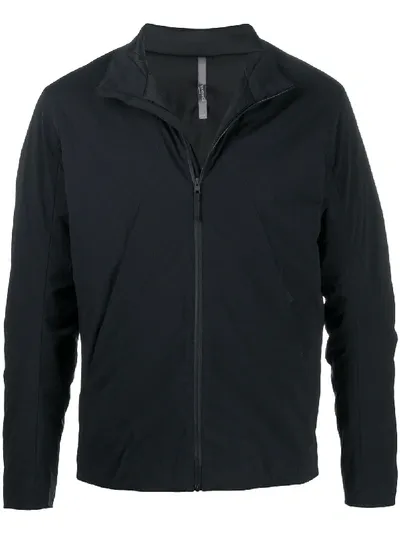 Veilance Zipped Lightweight Jacket In Black