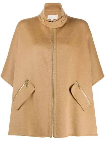 Michael Michael Kors Short-sleeve Jacket In Neutrals