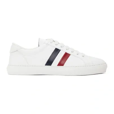 Moncler White New Monaco Sneakers