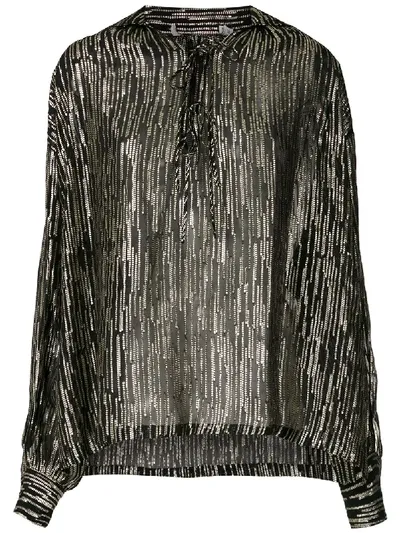 Reinaldo Lourenço Embellished Shirt In Black