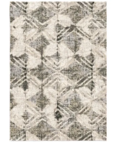 Palmetto Living Riverstone Maverick Cloud Gray 5'3" X 7'6" Area Rug