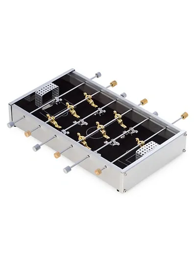 Bey-berk Desktop Football Game Set In Silver