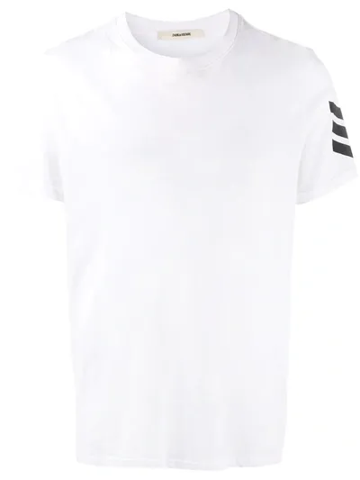 Zadig & Voltaire Tommy Arrow Print T-shirt In White