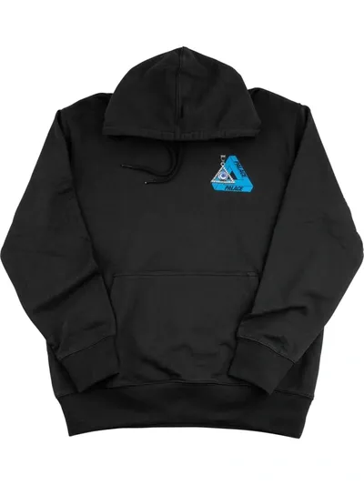 Palace Tri-smiler Hoodie In Black