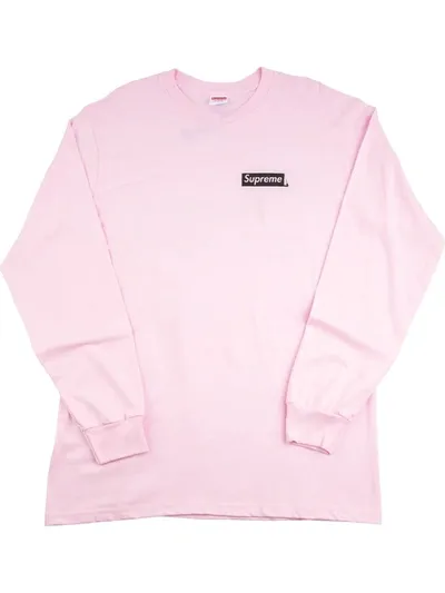 Supreme Sacred Unique Long-sleeve T-shirt In Pink