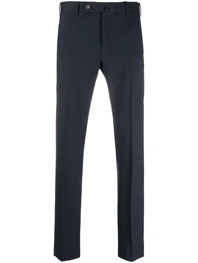 Pt01 Tailored Slim-fit Trousers In Blue