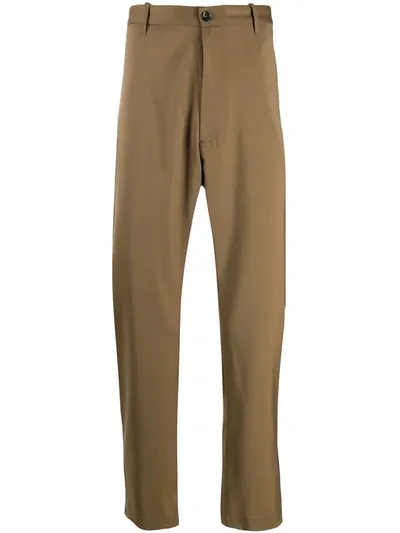 Nine In The Morning Straight-leg Tailored Trousers In Neutrals