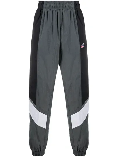 Nike Colour-block Track Pants In Black