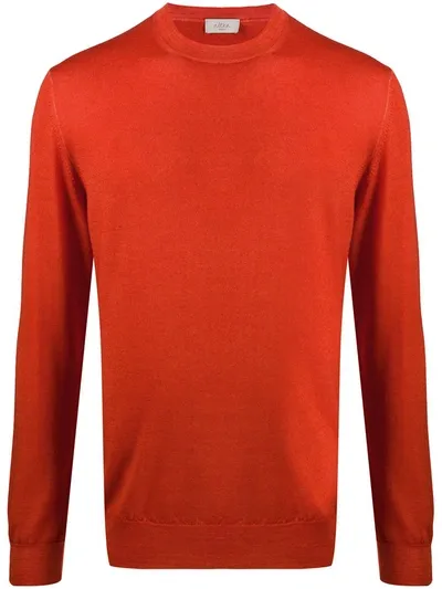 Altea Long-sleeve Sweatshirt In Orange