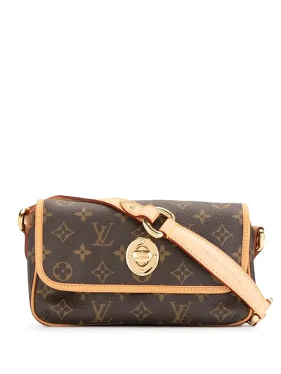 Pre-owned Louis Vuitton 2006  Pm Tikal Schultertasche In Brown