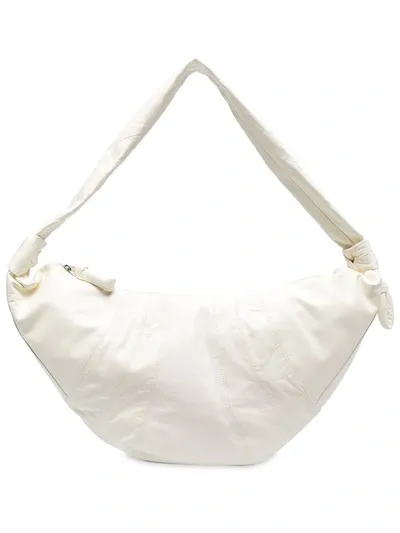 Lemaire Croissant Shoulder Bag In White