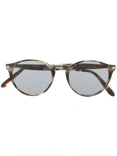 Persol Sonnenbrille Mit Rundem Gestell In Gray