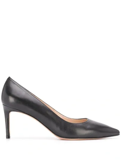 Stuart Weitzman Pointed Stiletto Pumps In Black