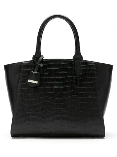 Sarah Chofakian Madison Tote Bag In Black