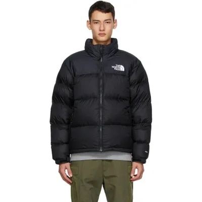 The North Face Black 1996 Retro Nuptse Down Jacket In Tnf Recycled Black