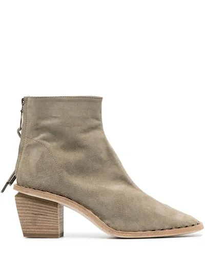 Officine Creative Yolande Ankle Boots In Gray