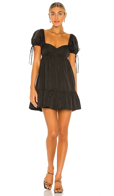 Amanda Uprichard Sicily Dress In Black