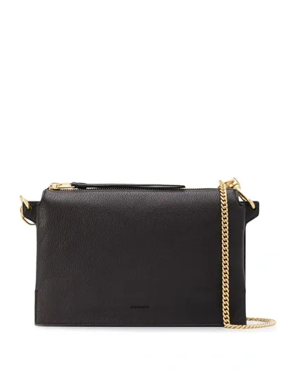 Allsaints Fletcher Crossbody Bag In Black