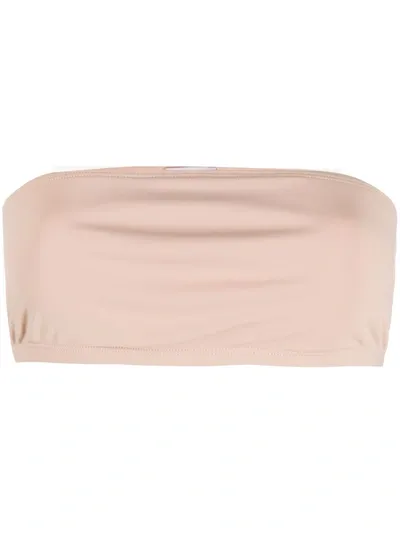 Nué Bandeau Bra Top In Neutrals