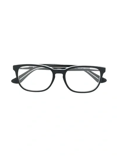 Ray-ban Junior Kids' Square Frame Glasses In Black