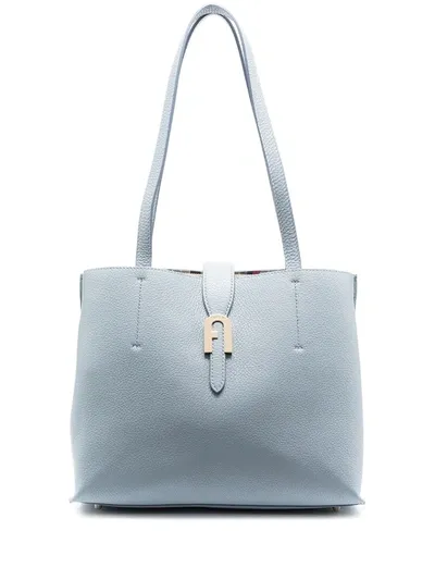 Furla 1927 Tote Bag In Blue