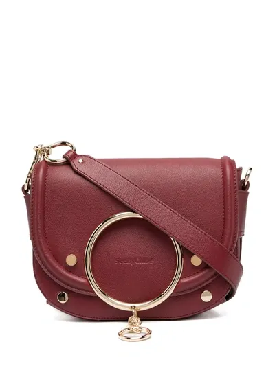 See By Chloé Mara Satchel Bag In Red