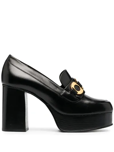 See By Chloé Pumps Mit Logo-schild In Black