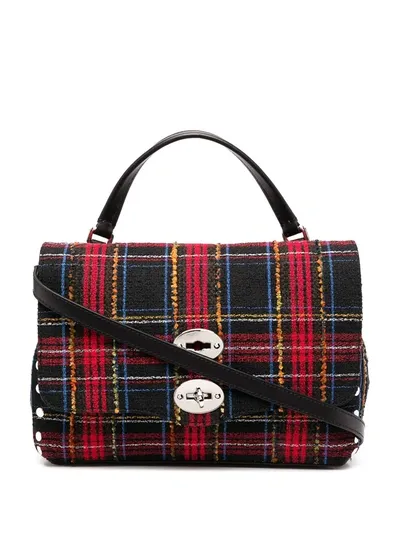 Zanellato Tartan Tote In Red