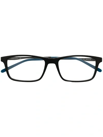 Montblanc Rectangular Frame Glasses In Black