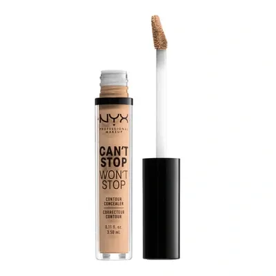 Nyx Professional Makeup Can't Stop Won't Stop Contour Concealer (various Shades) - Natural