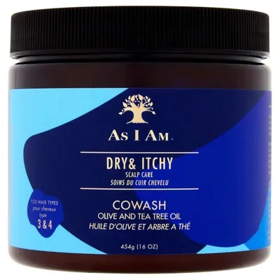 As I Am Dry And Itchy Scalp Care Olive And Tea Tree Oil Co-wash 454g