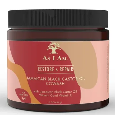 As I Am Jamaican Black Castor Oil Cowash