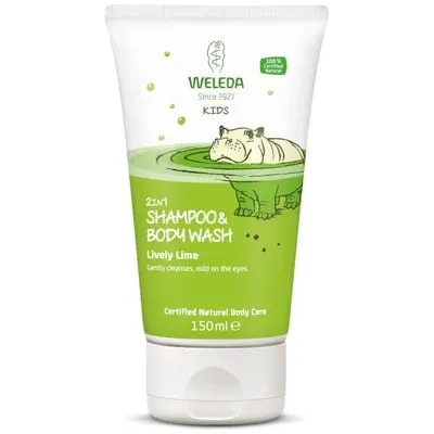 Weleda Kids 2 In 1 Wash 150ml - Lively Lime