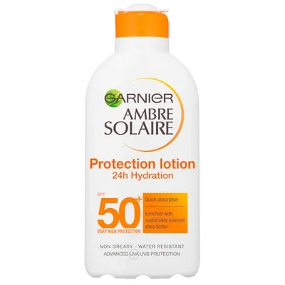 Garnier Ambre Solaire Ultra-hydrating Shea Butter Sun Protection Cream Spf50 200ml