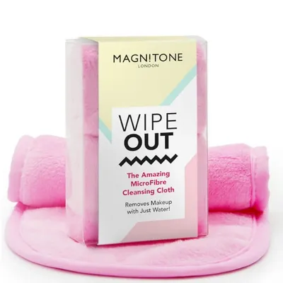 Magnitone London Magnitone Wipeout Microfibre Cleansing Cloths Pink – 2 Pack