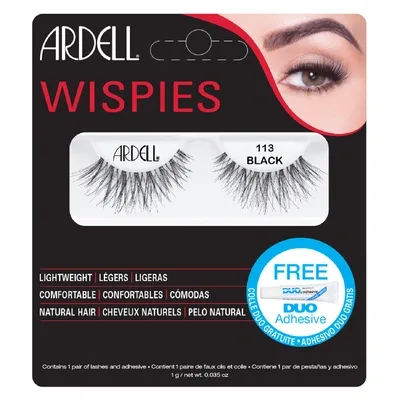 Ardell Wispies False Eyelashes - 113 Black