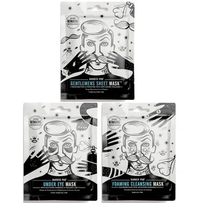 Barber Pro Facial Mask Trio (worth £14.85)