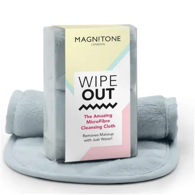 Magnitone London Magnitone Wipeout Microfibre Cleansing Cloths Grey – 2 Pack