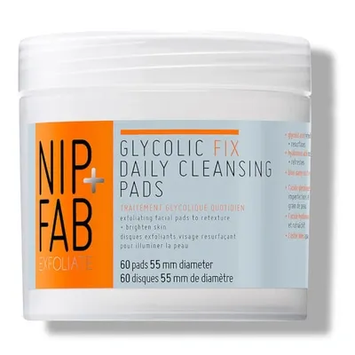 Nip+fab Glycolic Fix Daily Cleansing Pads - 60 Pads