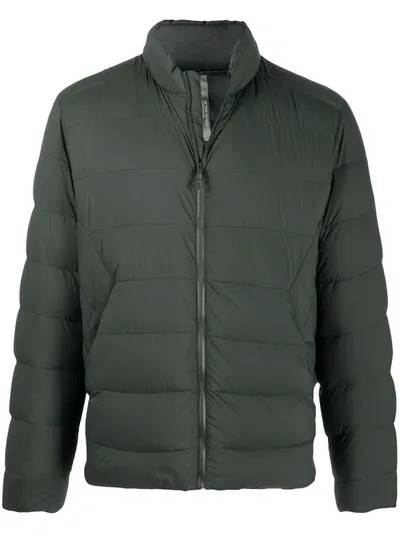 Veilance Zipped Padded Jacket In Black