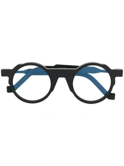 Vava Round Frame Glasses In Black