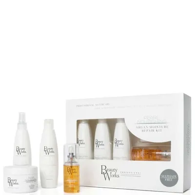 Beauty Works Argan Oil Moisture Repair Gift Set - Sulfate Free 250ml