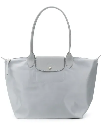 Longchamp Le Pliage Neo Tote Bag In Grey