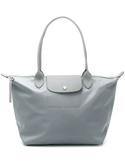 Longchamp Le Pliage Tote Bag In Grey