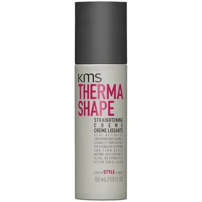 Kms Thermashape Straightening Creme 150ml In White