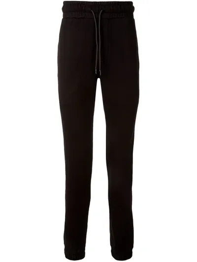 Cotton Citizen Bronx Cotton Track Trousers In Black