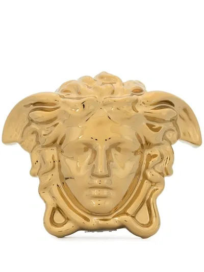 Versace Home Medusa Break The Bank Money Box In Gold