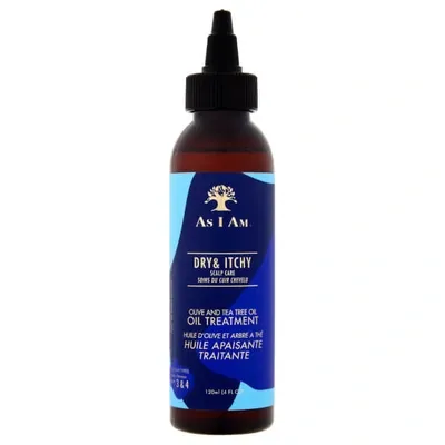 As I Am Dry And Itchy Scalp Care Olive And Tea Tree Oil Treatment 120ml